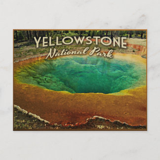 Nationaal Park Yellowstone Briefkaart