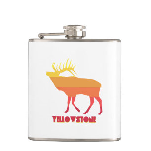 Nationaal park Yellowstone Elk Heupfles