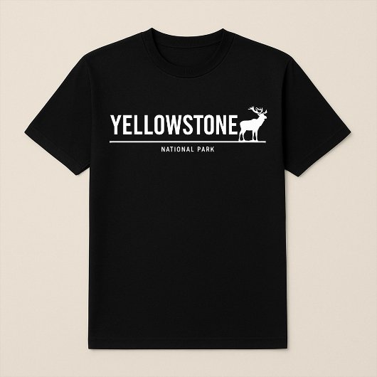 Nationaal park Yellowstone Elk T-shirt