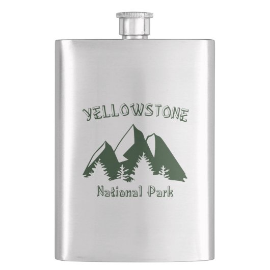 Nationaal Park Yellowstone Flacon (Voorkant)