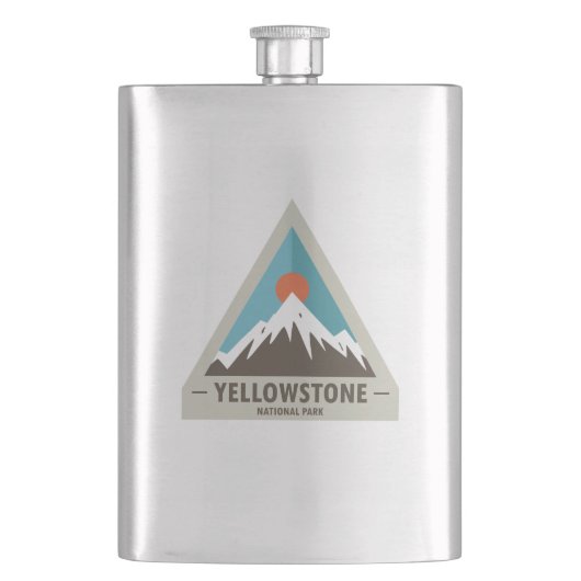 Nationaal Park Yellowstone Flacon (Voorkant)