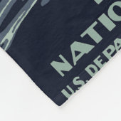 Nationaal Park Yellowstone Fleece Deken (Hoek)