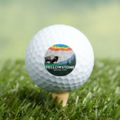 Nationaal park Yellowstone Golfballen (Insitu Shirt)