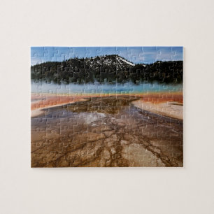 NATIONAAL PARK YELLOWSTONE, GRAND PRISMATIC LEGPUZZEL