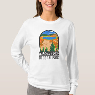 Nationaal park Yellowstone Grand Prismatic Spring T-shirt