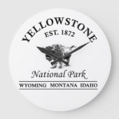 Nationaal park Yellowstone Grote Klok (Voorkant)
