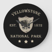 Nationaal park Yellowstone Grote Klok (Voorkant)