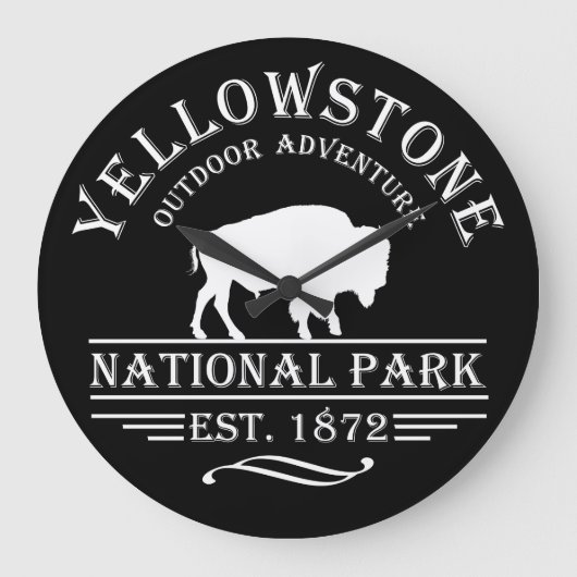 Nationaal park Yellowstone Grote Klok (Voorkant)