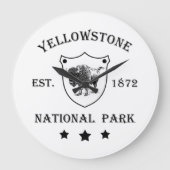 Nationaal park Yellowstone Grote Klok (Voorkant)