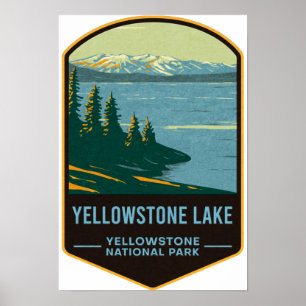 Nationaal park Yellowstone Lake Yellowstone Poster