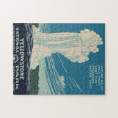 Nationaal Park Yellowstone Legpuzzel (Horizontaal)