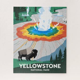 Nationaal park Yellowstone Legpuzzel