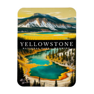 NATIONAAL PARK YELLOWSTONE MAGNEET