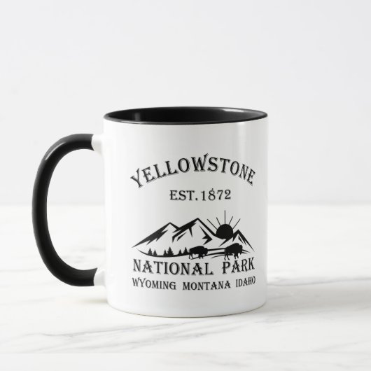 Nationaal park Yellowstone Mok (Links)