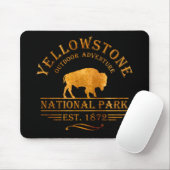 Nationaal park Yellowstone Muismat (Met muis)