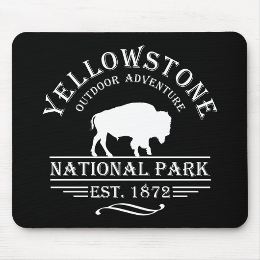 Nationaal park Yellowstone Muismat (Voorkant)