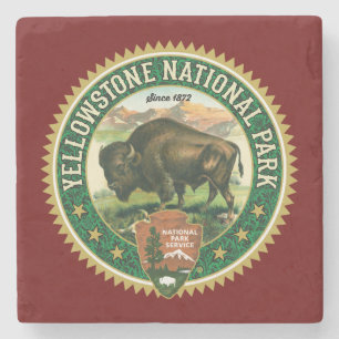 Nationaal Park Yellowstone Onderzetter