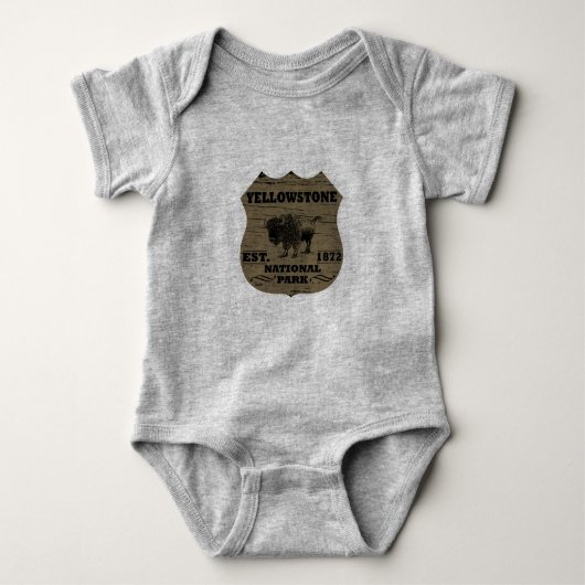 Nationaal park Yellowstone Romper (Voorkant)