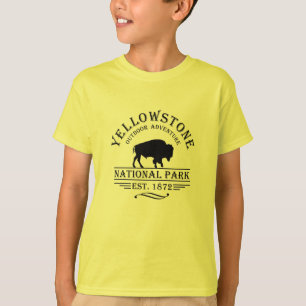 Nationaal park Yellowstone T-shirt