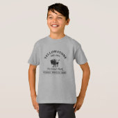 Nationaal park Yellowstone T-shirt (Voorkant volledig)