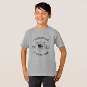 Nationaal park Yellowstone T-shirt (Voorkant volledig)
