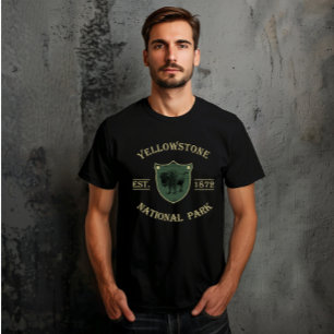 Nationaal park Yellowstone T-shirt