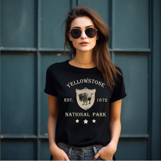Nationaal park Yellowstone T-shirt