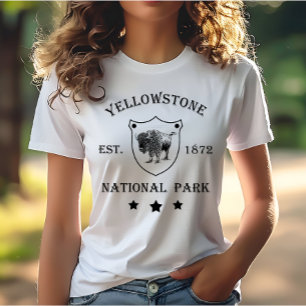 Nationaal park Yellowstone T-shirt