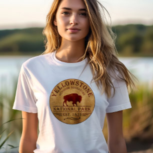 Nationaal park Yellowstone T-shirt
