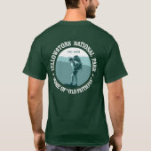 Nationaal Park Yellowstone T-shirt (Achterkant)