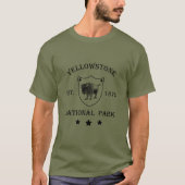Nationaal park Yellowstone T-shirt (Voorkant)