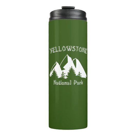 Nationaal Park Yellowstone Thermosbeker (Voorkant)