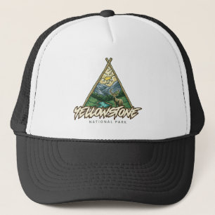Nationaal Park Yellowstone Trucker Pet