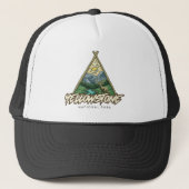 Nationaal park Yellowstone Trucker Pet (Voorkant)