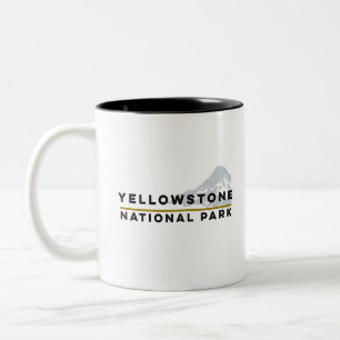 Nationaal Park Yellowstone Tweekleurige Koffiemok