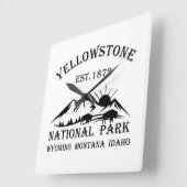Nationaal park Yellowstone Vierkante Klok (Hoek)