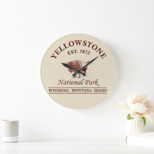 Nationaal park Yellowstone vintage Grote Klok