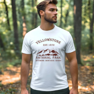 Nationaal Park Yellowstone vintage T-shirt