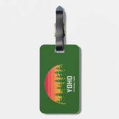 Nationaal park Yoho Bagagelabel (Achterkant verticaal)