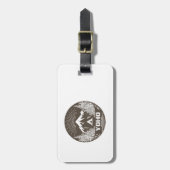 Nationaal park Yoho Bagagelabel (Voorkant verticaal)