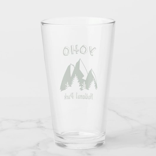 Nationaal park Yoho Glas (Achterkant)