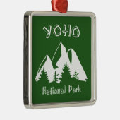 Nationaal park Yoho Metalen Ornament (Rechts)
