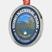 Nationaal park Yoho Metalen Ornament (Links)