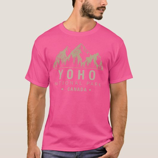Nationaal park Yoho T-shirt (Voorkant)