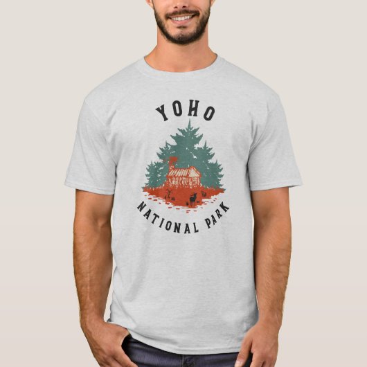 Nationaal Park  Yoho T-shirt (Voorkant)