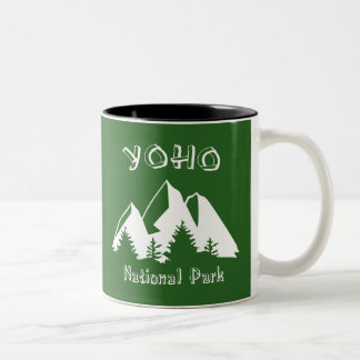 Nationaal park Yoho Tweekleurige Koffiemok