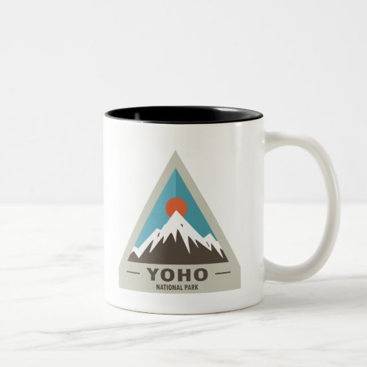 Nationaal park Yoho Tweekleurige Koffiemok (Rechts)