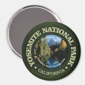 Nationaal park Yosemite 2 Magneet (Voorkant / Achterkant)
