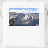 Nationaal park Yosemite (B) Rechthoekige Sticker (Tas)
