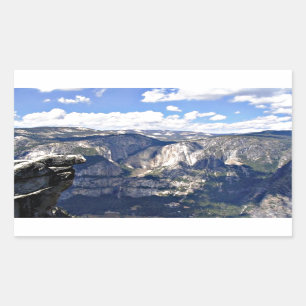 Nationaal park Yosemite (B) Rechthoekige Sticker